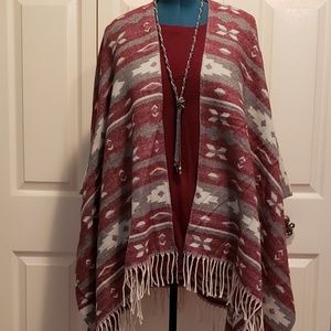 NWT Xhilaration Pancho-style Kimono